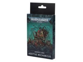 Warhammer 40K Adeptus Mechanicus duomenų kortos (35 vnt., EN)