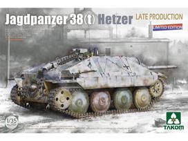 Jagdpanzer 38(t) Hetzer vėlyvas, riboto leidimo 1/35 tanko modelis