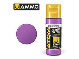 AMMO MIG ATOM purpuriniai akriliniai dažai modeliui, 20 ml