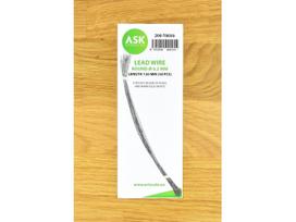 ASK švino viela apvali 0,2 mm x 120 mm
