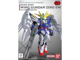 Bandai SD EX-Standard Wing Gundam Zero EW plastikinis Gunpla rinkinys