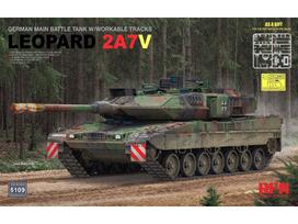 Leopard 2A7V plastikinis tanko modelis 1/35 Rye Field