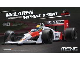 McLaren MP4/4 1988 F1 bolidas, plastikinis modelis 1/24