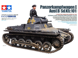 Tamiya Panzerkampfwagen I Ausf.B tanko modelis 1/35