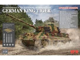 King Tiger Henschel tanko modelis 1/35, plastikinis RFM 5126