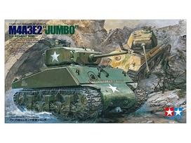 Tamiya M4A3E2 Jumbo amerikietiško tanko plastiko modelis 1/35