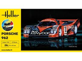 Heller Porsche 962 1/43 plastikinis modelio dovanų rinkinys
