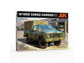AK Interactive M1008 Cargo Carrier su tentu 1/35 plastikinis karinis rinkinys