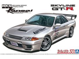 Aoshima Nissan Skyline GT-R R32 HKS Kansai 1/24 surinkimo rinkinys