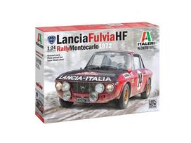 Italeri Lancia Fulvia HF Rally Monte Carlo 1972 1/24 surenkamas modelis