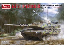 KF51 Panther 4 kartos tanko 1/35 plastikinis surenkamas modelis