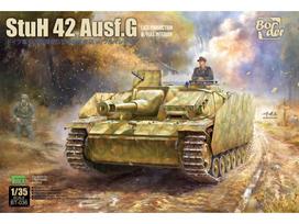 Sturmgeschütz III StuH 42 Ausf. G vokiškas tankas 1/35, pilnas vidus