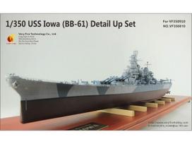 Very Fire USS Iowa BB-61 laivo detalių rinkinys 1/350 VF350010