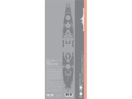 Pontos USS Missouri BB-63 medinis mėlynas denis 1/350 35002WD1