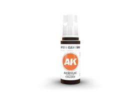 AK Interactive Clear Smoke 3rd Gen akriliniai dažai, 17 ml