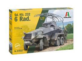 Italeri Sd.Kfz. 232 6-Rad 1/72 plastikinis karinis modelis