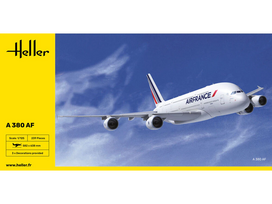 Heller Airbus A380 AF plastikinis lėktuvo modelis 1/125
