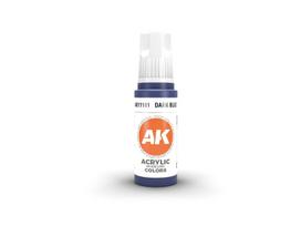AK Interactive Dark Blue akriliniai dažai 3rd Gen, 17 ml (AK11181)