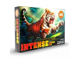 AK Interactive Intense Colors 3rd Gen akrilinių dažų rinkinys 6 vnt