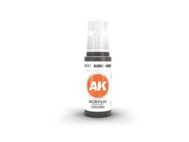 AK Interactive Burnt Umber akriliniai dažai 3rd Gen, 17 ml