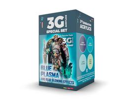 AK Interactive Wargame mėlyni plazmos efektų akriliniai dažai 3Gen