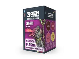 AK Interactive Magenta plazmos švytėjimo akrilinių dažų rinkinys 3Gen