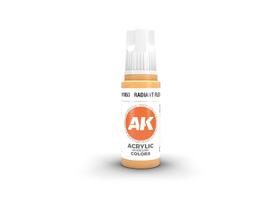 AK Interactive Radiant Flesh 3 kartos akriliniai dažai 17 ml