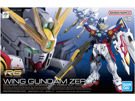 Bandai RG Wing Gundam Zero TV 1/144 plastikinis Gunpla rinkinys