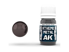 AK Interactive Metallic Smoke Xtreme Metal emaliniai dažai 30ml