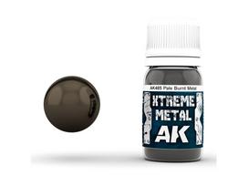 AK Interactive Xtreme Metal emaliniai dažai Pale Burnt Metal 30ml