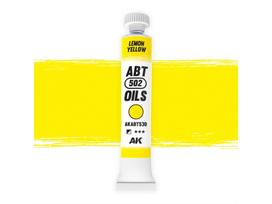 AK Interactive aliejiniai dažai Lemon Yellow modeliui AKABT530