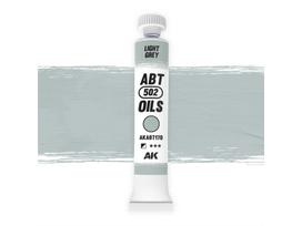 Šviesiai pilki aliejiniai dažai modeliavimui ABT 502 OILS AKABT170