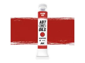Šiltai raudoni aliejiniai dažai modeliams ABT 502 OILS AKABT025