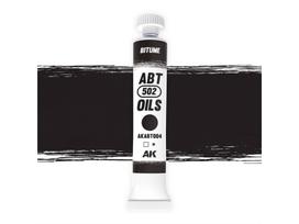 Aliejiniai dažai modeliavimui ABT 502 Bitume, AKABT004