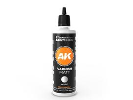 AK Interactive matinė akrilinė 3rd Gen lako danga, 100 ml