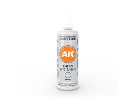 AK Interactive pilkas akrilinis gruntas 3rd Gen, 100 ml
