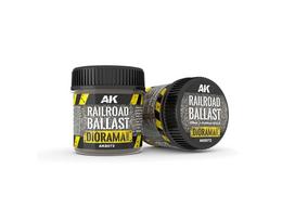 AK Interactive geležinkelio balastas dioramoms, natūralus žvyras 1/35
