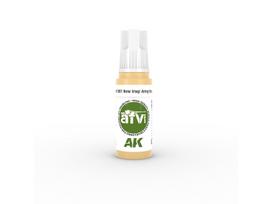AK Interactive Irako armijos smėlio akriliniai dažai AFV 17ml