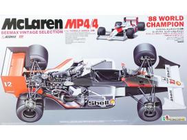Beemax McLaren MP4/4 1988 1/12 plastikinis surenkamas modelis