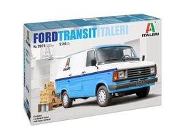 Italeri Ford Transit mikroautobusas 1/24 plastikinis surinkimo rinkinys