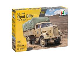 Italeri Opel Blitz Kfz.305 4x4 sunkvežimis 1/35 plastikinis modelis