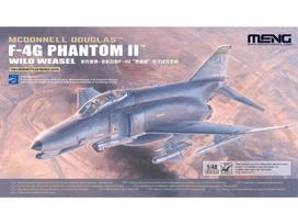 Meng F-4G Phantom II Wild Weasel lėktuvas 1/48 modelis
