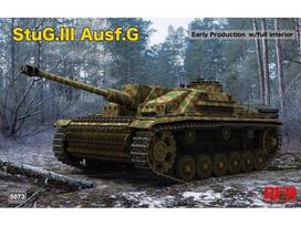 Rye Field StuG III Ausf. G ankstyvas su pilnu interjeru 1/35