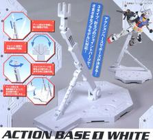 Bandai Action Base 1 balta stovas Gunpla modeliams