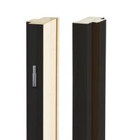 Vertikali durų stakta Classen, 206.5 cm x 9 cm x 4.2 cm, kairinė, antracito ąžuolo sp.