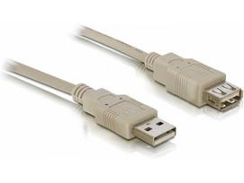 Kabelis Delock USB Extension Cable 82240 USB A female, USB A male, 3 m, pilka sp.