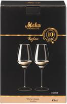 Vyno taurių komplektas Maku Reglass, stiklas, 0.430 l, 2 vnt.