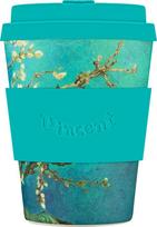 Plastikinė stiklinė Ecoffee Cup Van Gogh Almond Blossom, 350 ml, 9 cm, polilaktidas (pla), žalia sp.