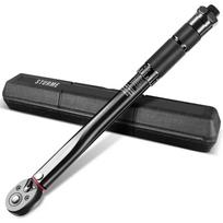 Torque Wrench 1/4in 5-25Nm ±3% 45-Tooth Reversible Ratchet Head with Case – 1/4in