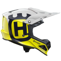 HUSQVARNA šalmas Authentic baltas/geltonas/mėlynas